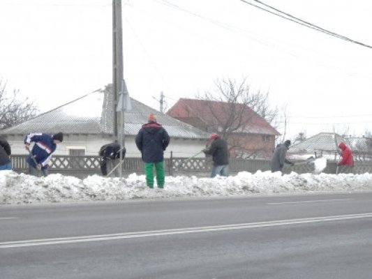 Penitenciarul Poarta Albă, solicitat să intervină la deszăpezire
